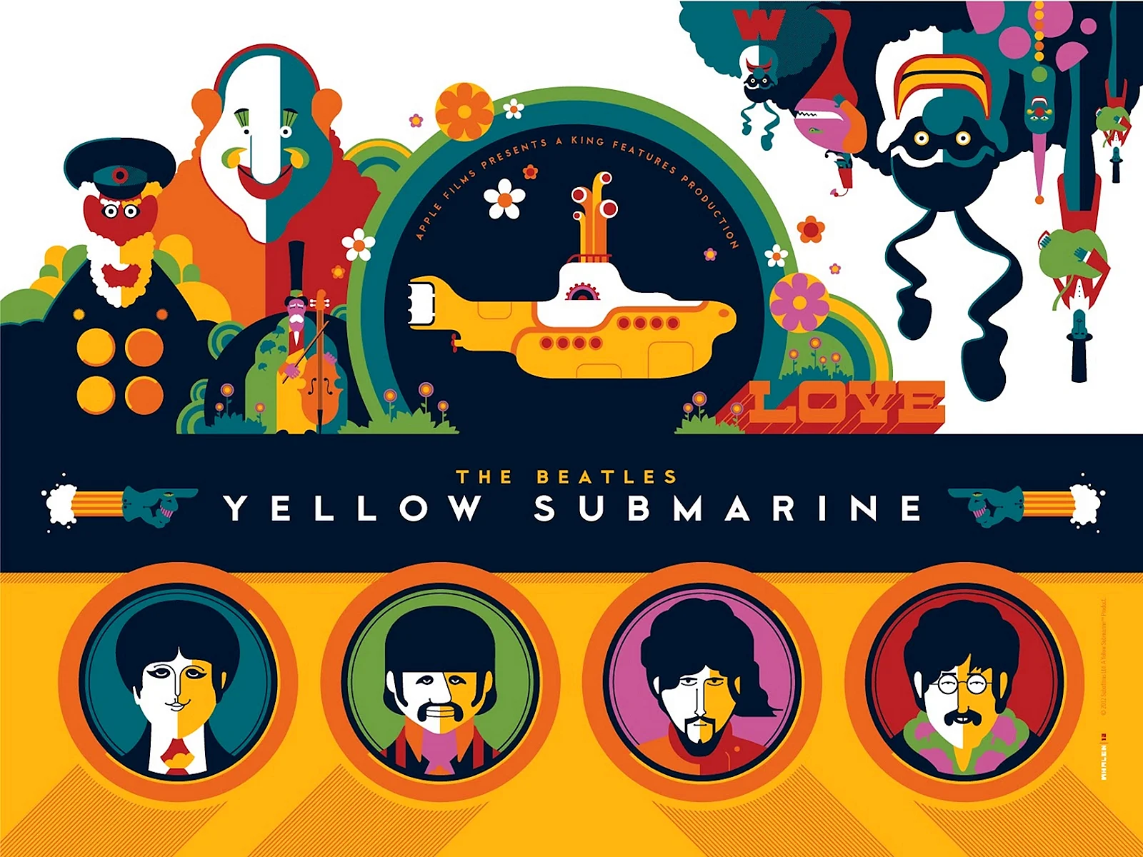 Yellow Submarine Wallpaper