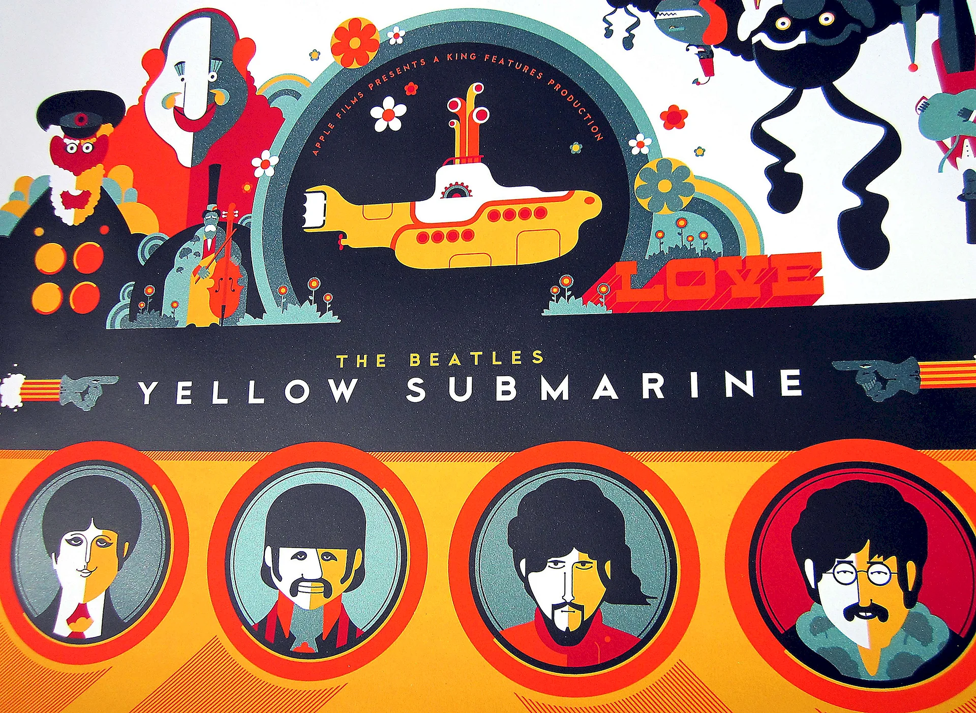 Yellow Submarine Movie Wallpaper