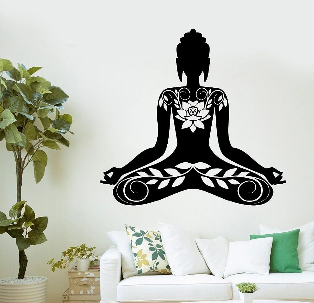 Yoga Mural Wallpaper