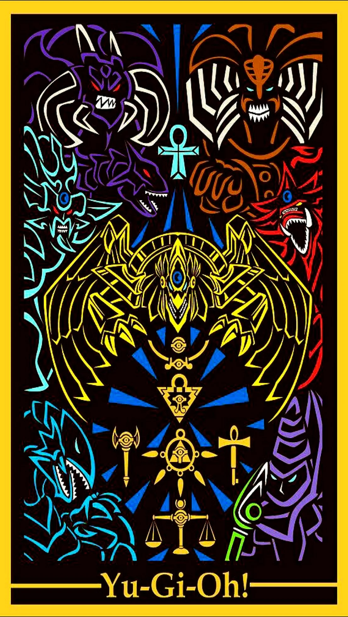 Yu-Gi-Oh Poster Wallpaper For iPhone
