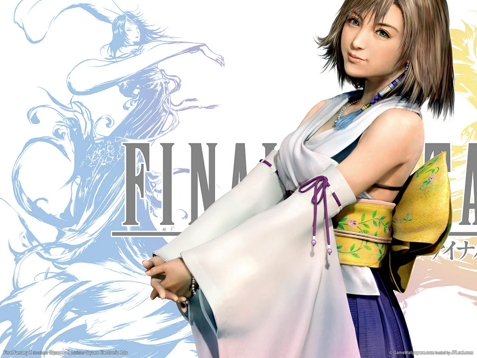 Yuna Final Fantasy X Eyes Wallpaper