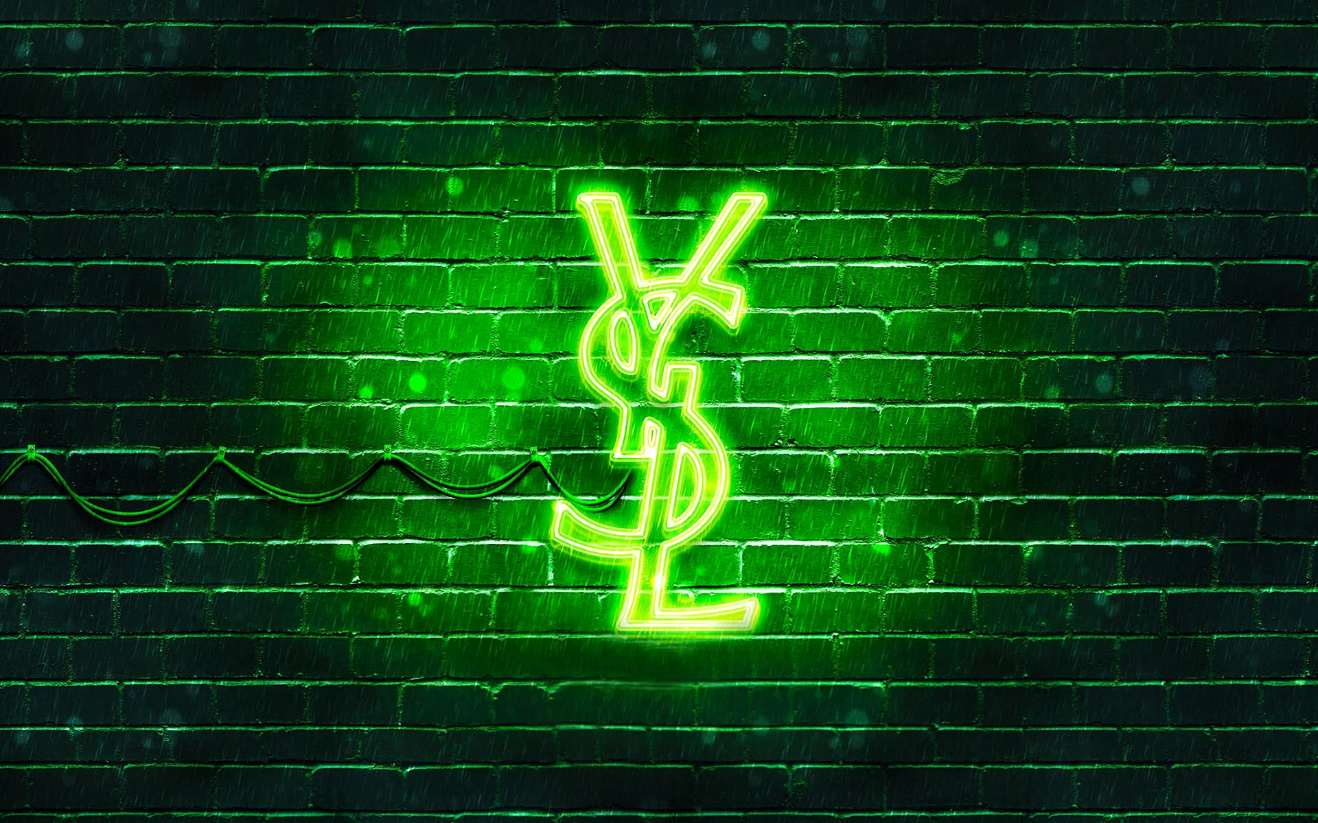 Yves Saint Laurent Logo Wallpaper