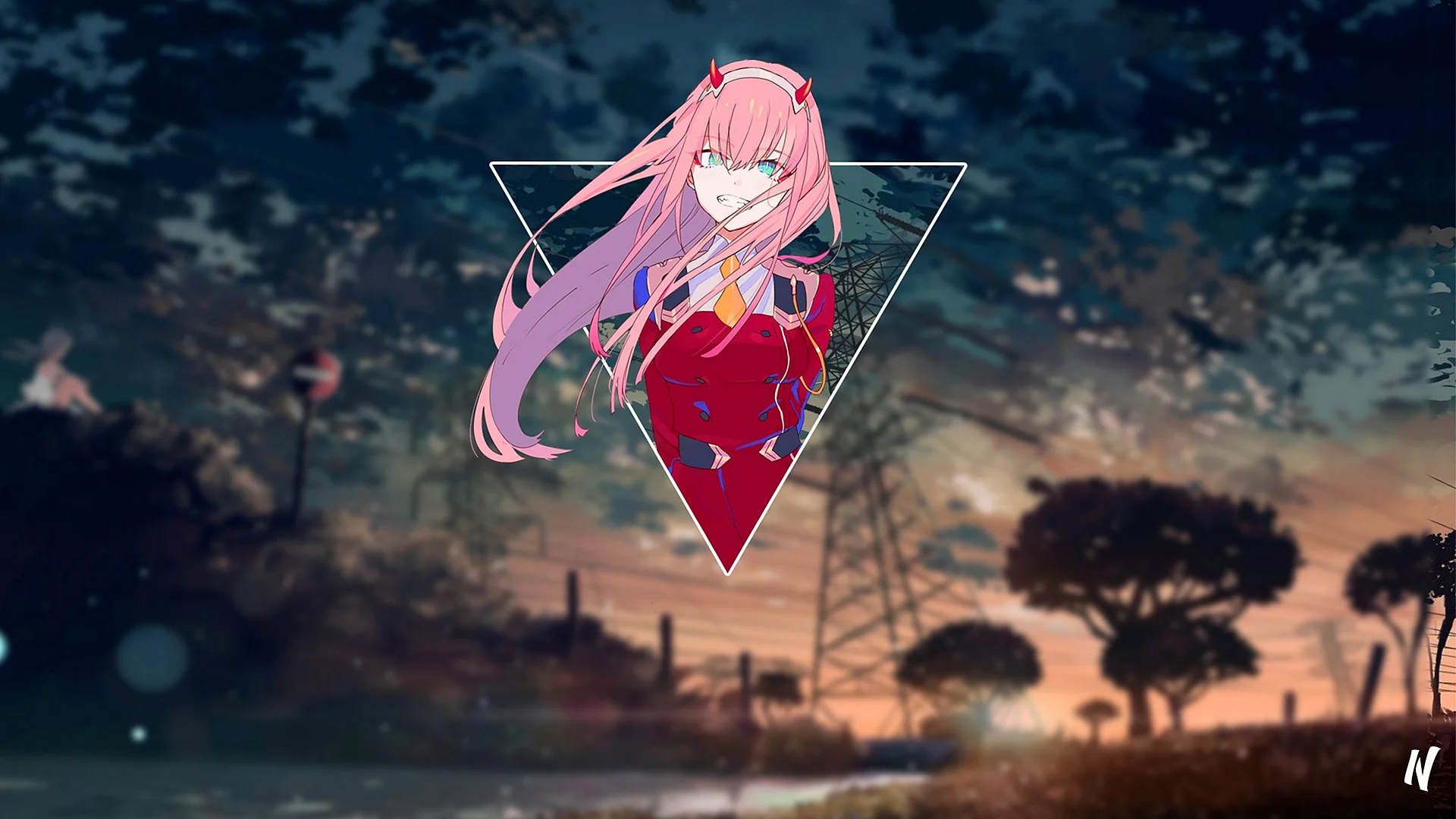 Zero Two 1080 Wallpaper