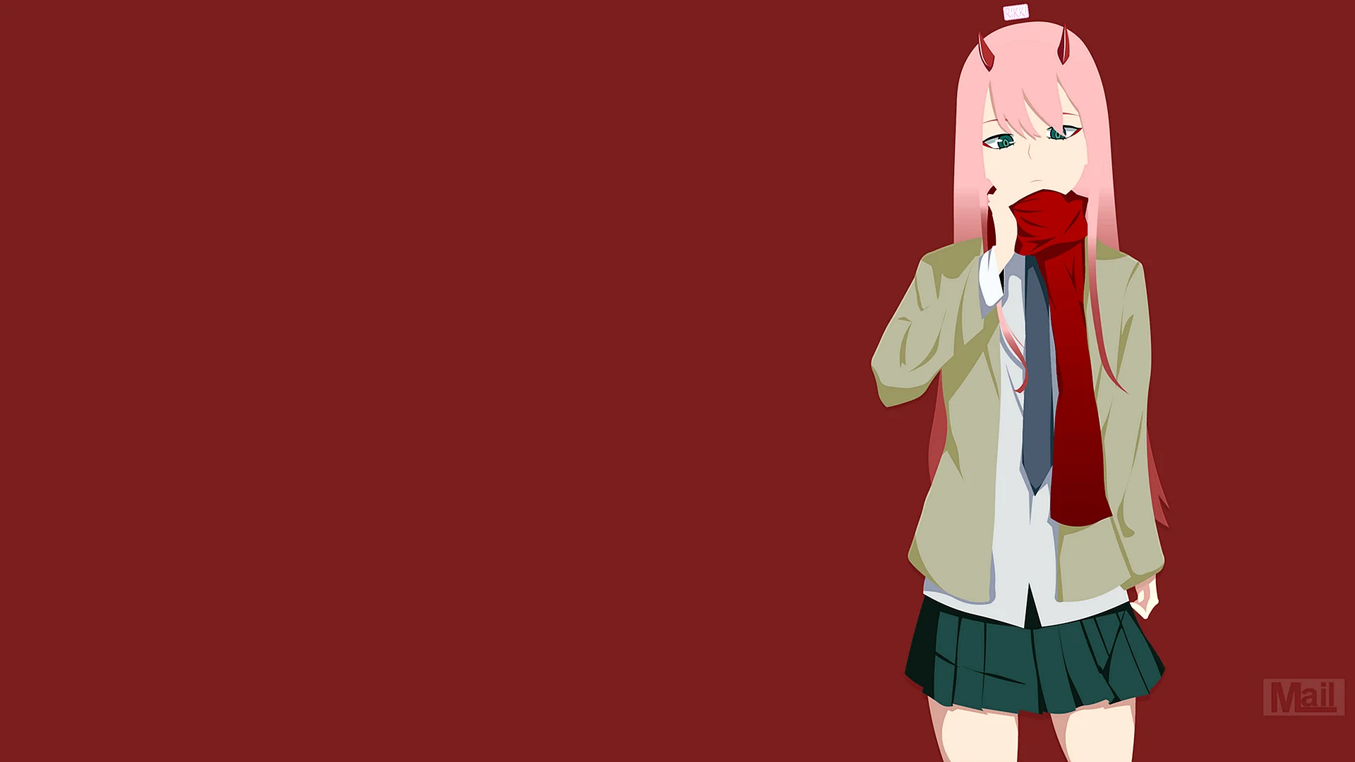 Zero Two Wallpaper