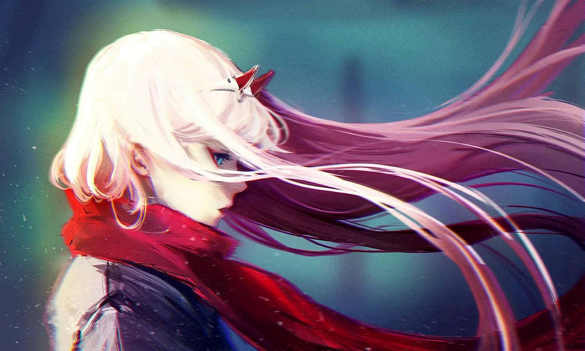 Zero Two Wallpaper