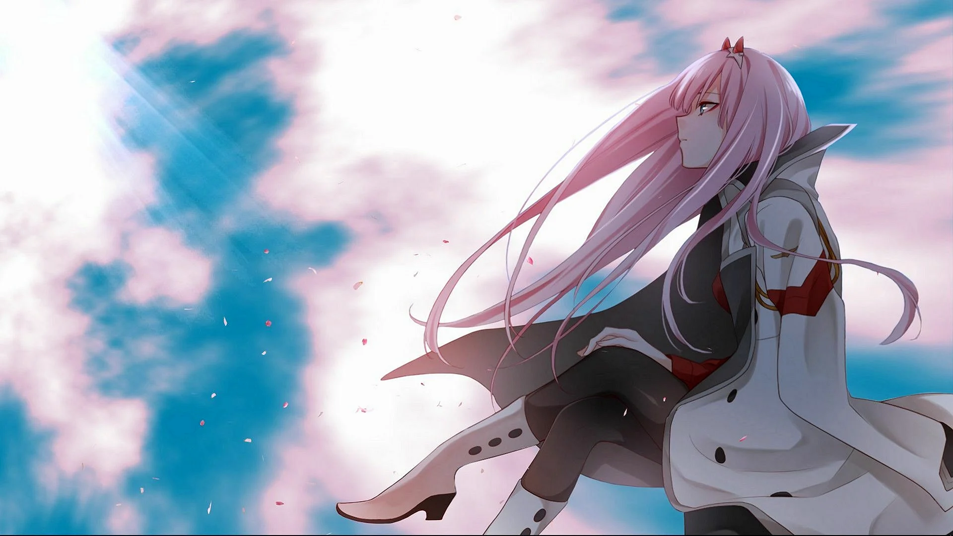 Zero Two Wallpaper