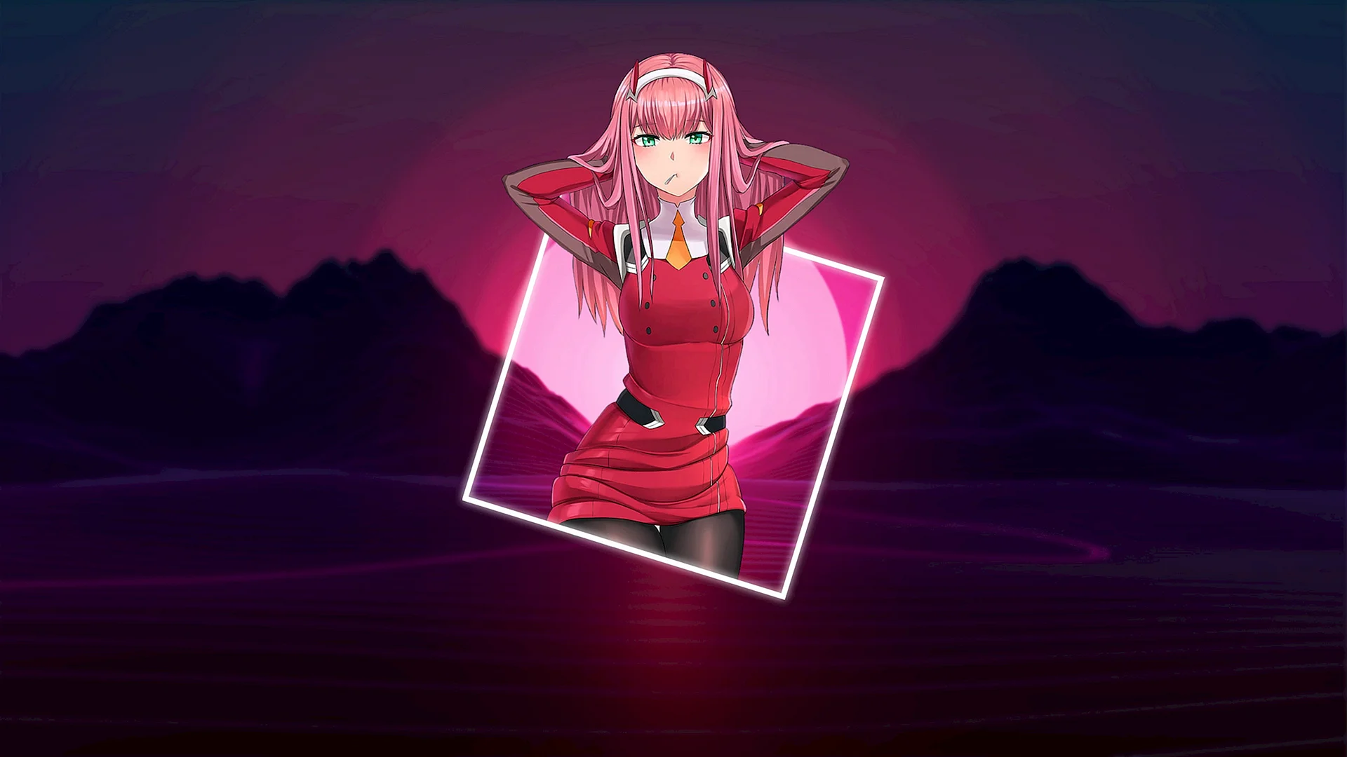 Zero Two Dancing Wallpaper