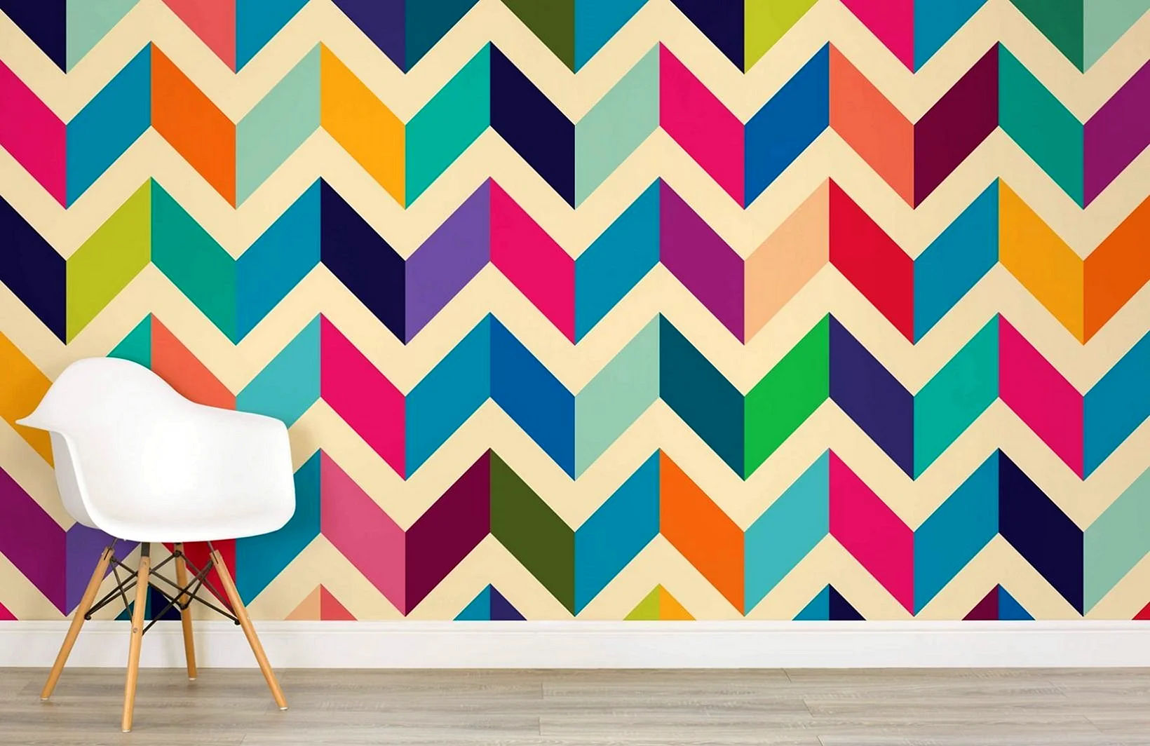 Zigzag Pattern Wallpaper