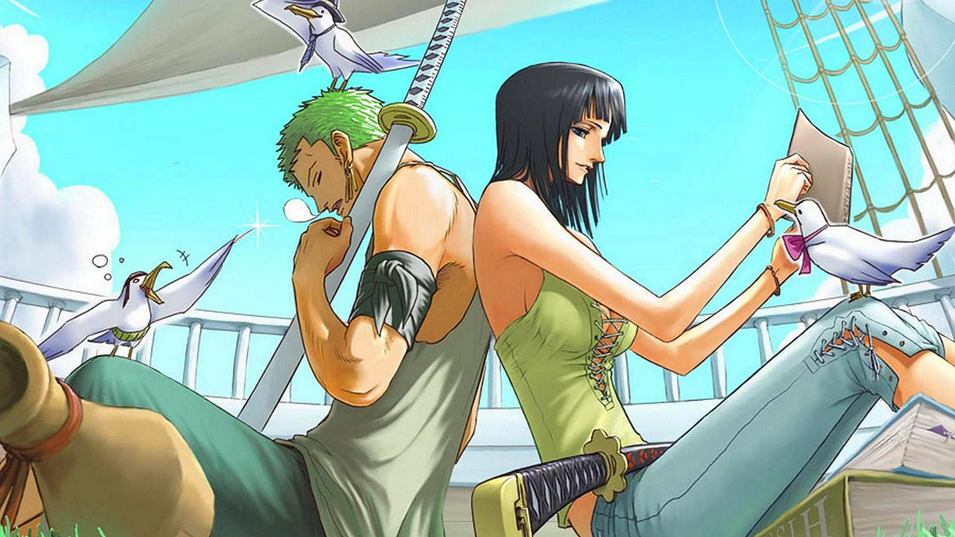 Zoro Robin Wallpaper